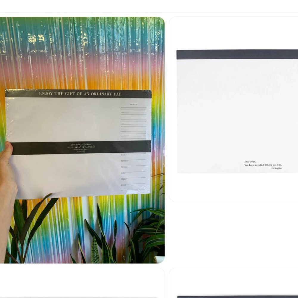 Enjoy The Gift of An Ordinary Day Desktop Notepad by GetBullish